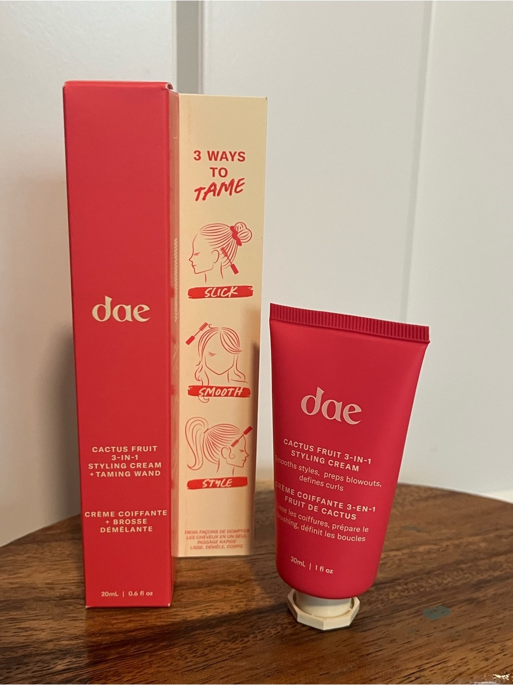dae Cactus Fruit 3-in-1 Styling Cream and Taming Wand